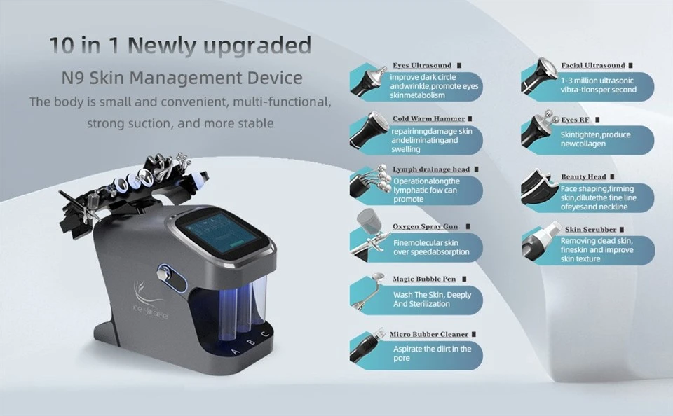 10-in-1 Facial Care Machine For Professional Beauty Clinics manufacturers