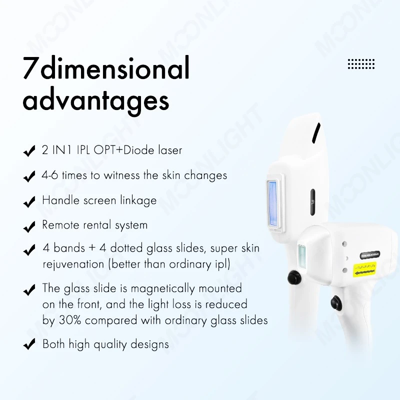 2-in-1 IPL OPT + Diode Laser Hair Removal Machine factory