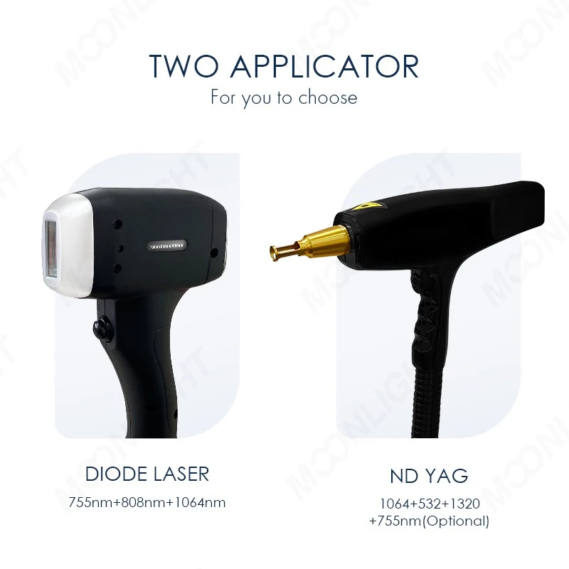 2-in-1 ND YAG + Diode Laser Hair Removal Machines factory