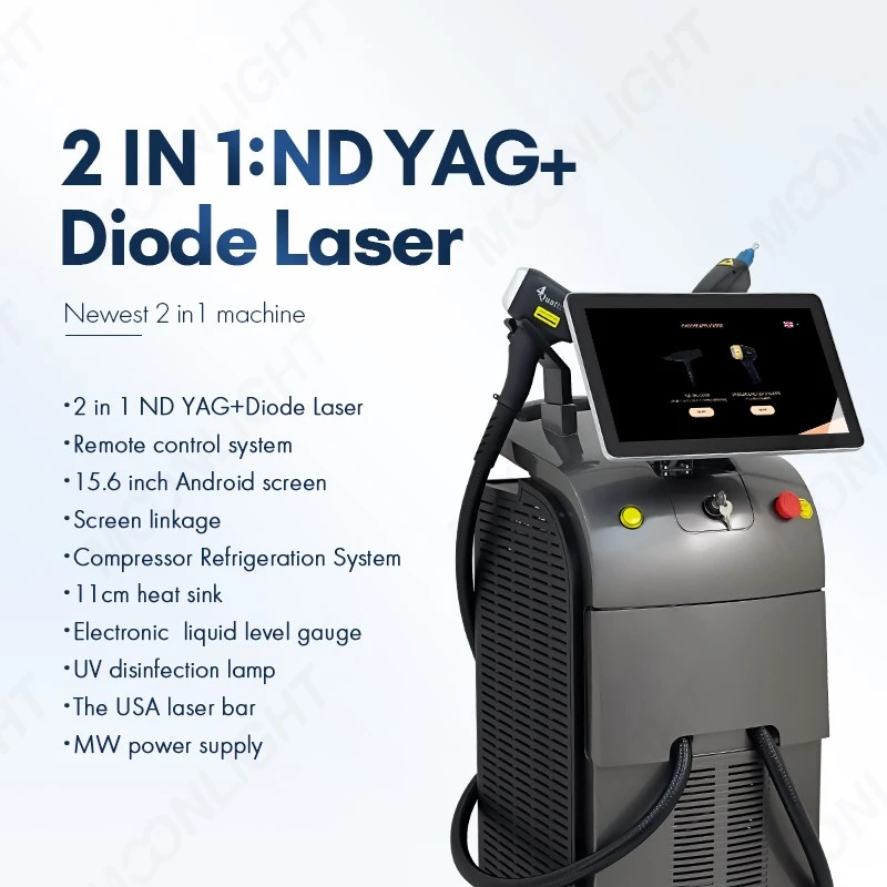 ND YAGDiode Laser Hair Removal Machine ND YAGDiode Laser Hair Removal Machine