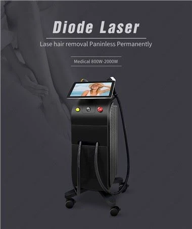 آلة إزالة الشعر بالليزر ديود الطبية CE 1600w