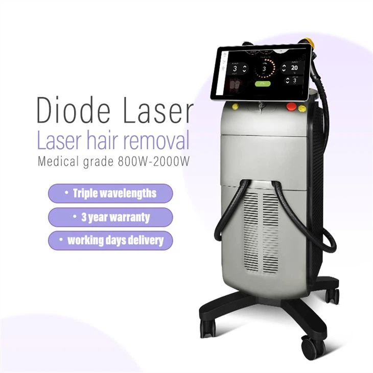 Macro Channel Diode Laser Hair Removal Machine