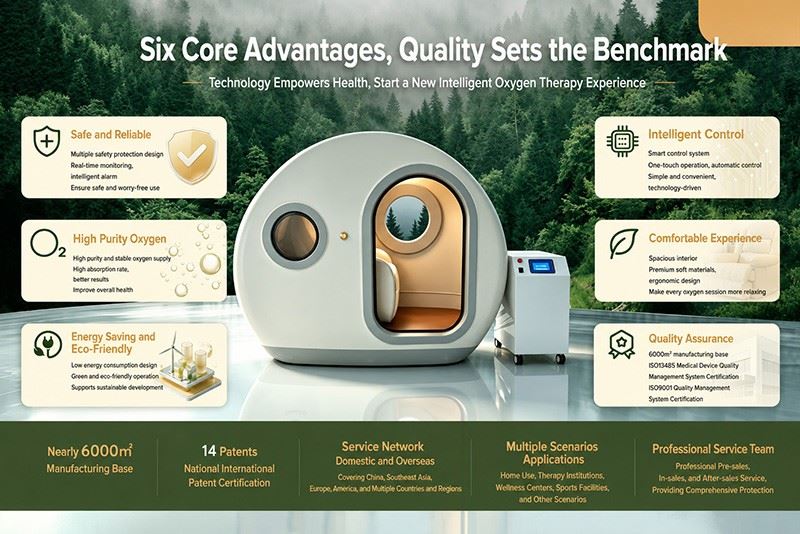 Mild Hyperbaric Oxygen Chamber – Advanced Oxygen Therapy For Modern Wellness Centers high quality